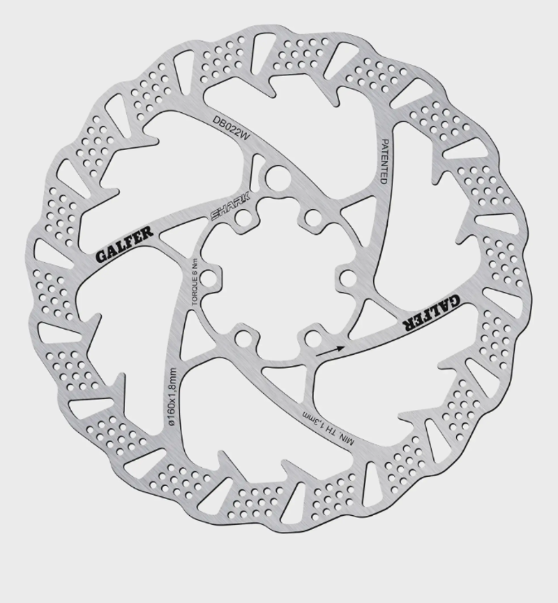 Galfer Shark 6 Bolt Disc Brake Rotor - Mountain Bike -1