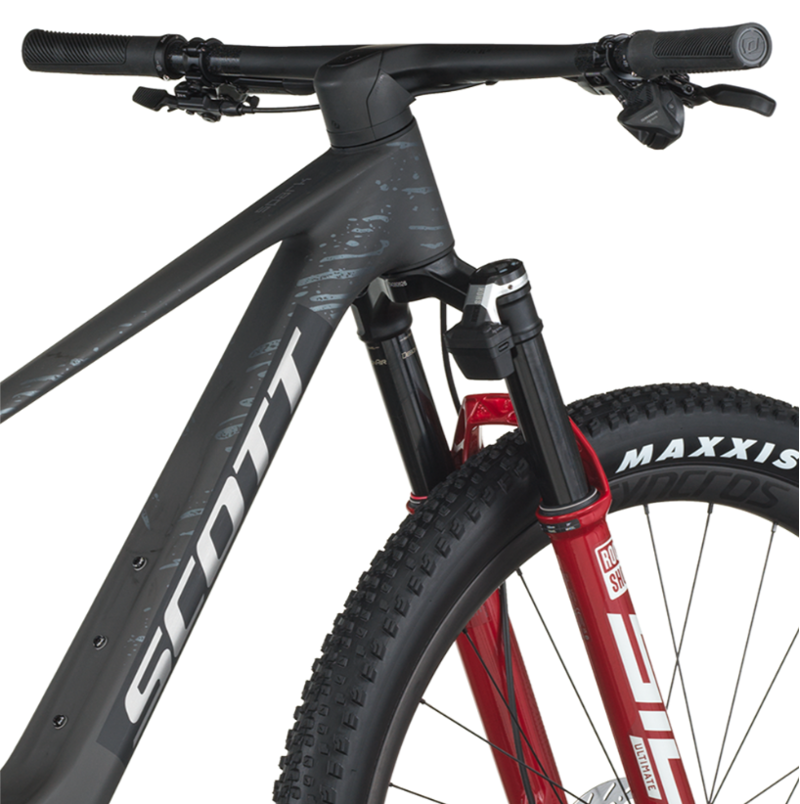 Scott Spark RC World Cup Mountain Bike in Carbon Black-4