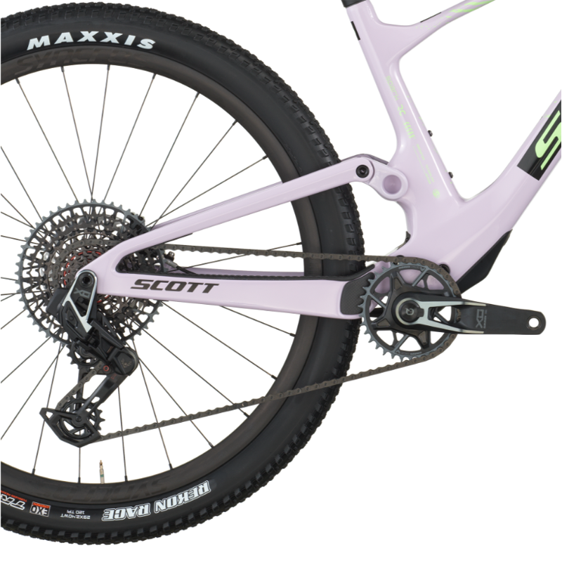 Scott Spark RC World Cup Mountain Bike in Hush Purple-3