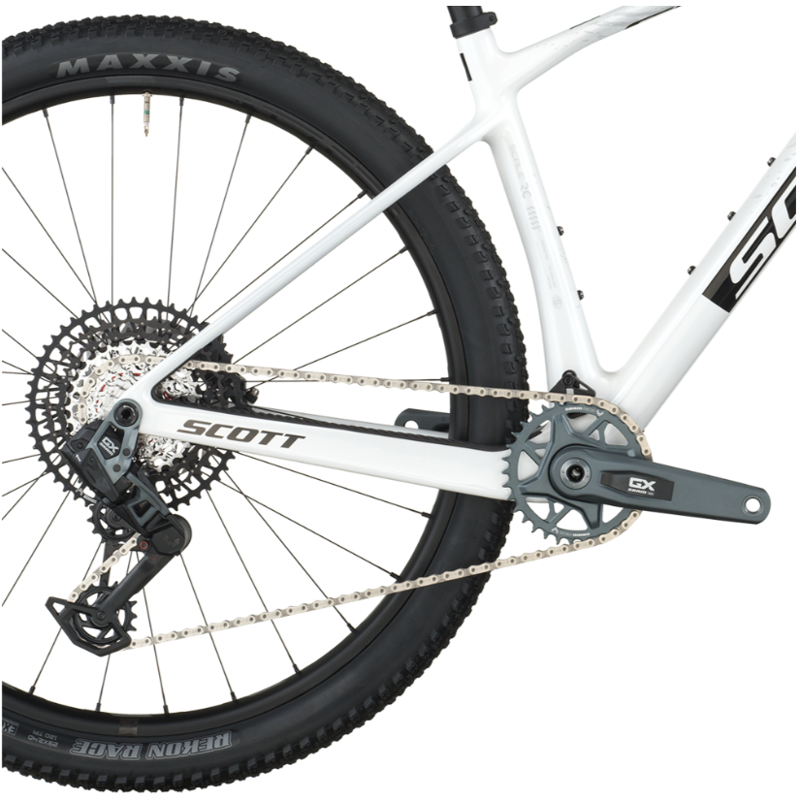 Scott Scale RC Team Issue Mountain Bike in White-3