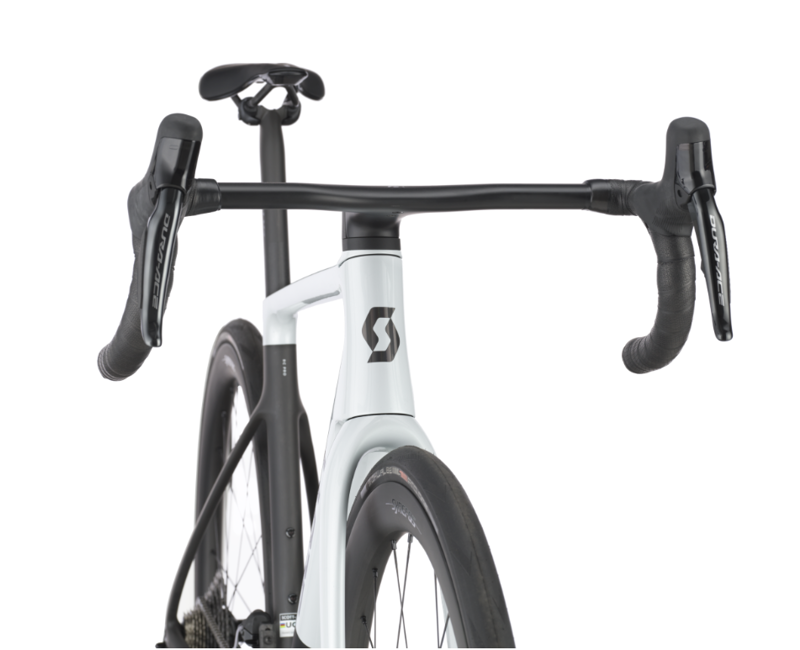 Scott Addict RC Pro Road Bike in Cumulus White/Carbon Black Size XS-3