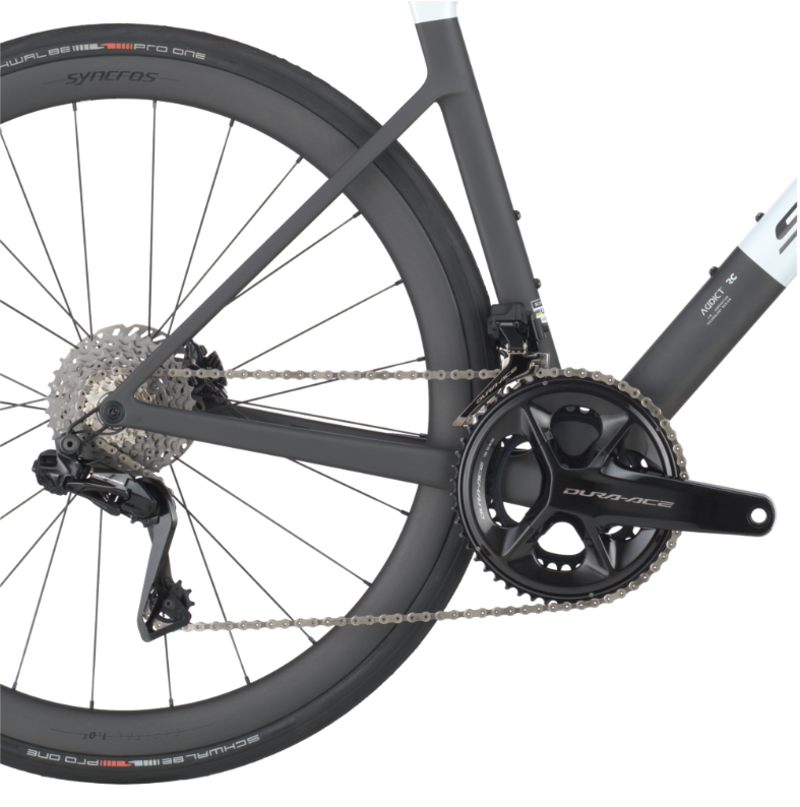 Scott Addict RC Pro Road Bike in Cumulus White/Carbon Black Size XS-4