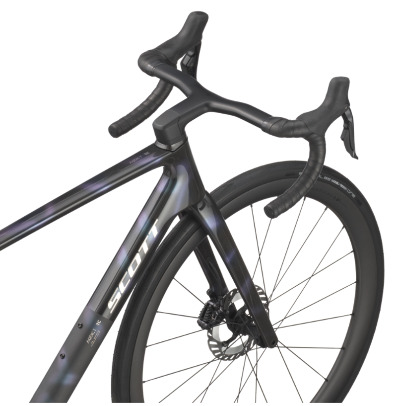 Scott Addict RC 10 Road Bike in Sunbeam Black-2