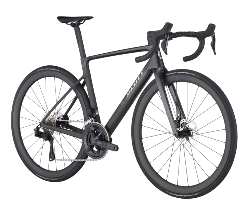Scott Addict RC 30 Carbon Road Bike Black - 2025-1