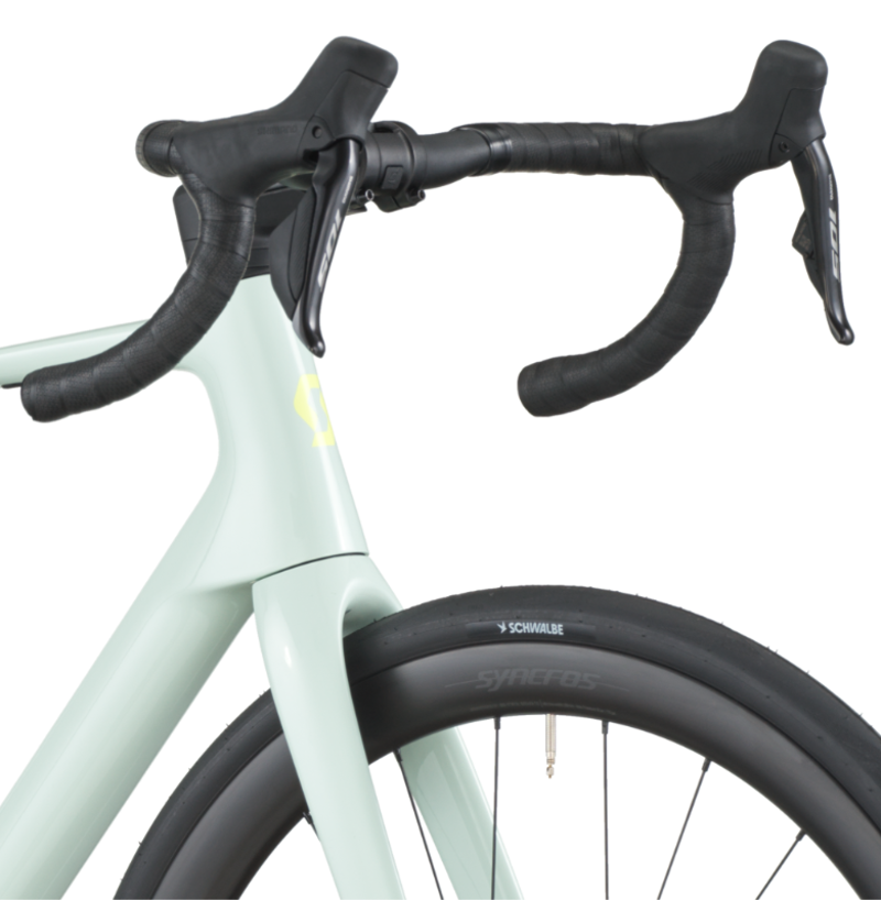 2026 Scott Addict 30 Carbon Road Bike - DI2 - Frozen Green-4