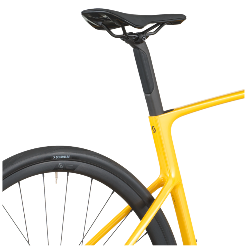 Scott Addict 40 Road Bike in Vivid Yellow-5