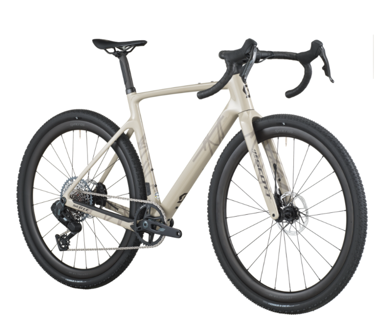 Scott Addict 20 Gravel Bike in Taupe Beige-1