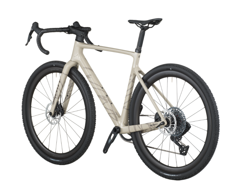 Scott Addict 20 Gravel Bike in Taupe Beige-2