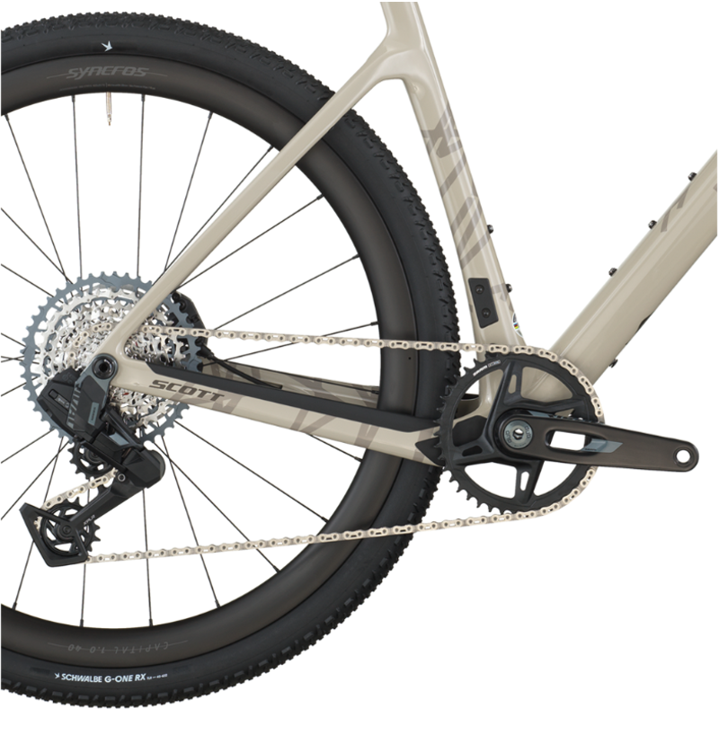 Scott Addict 20 Gravel Bike in Taupe Beige-3