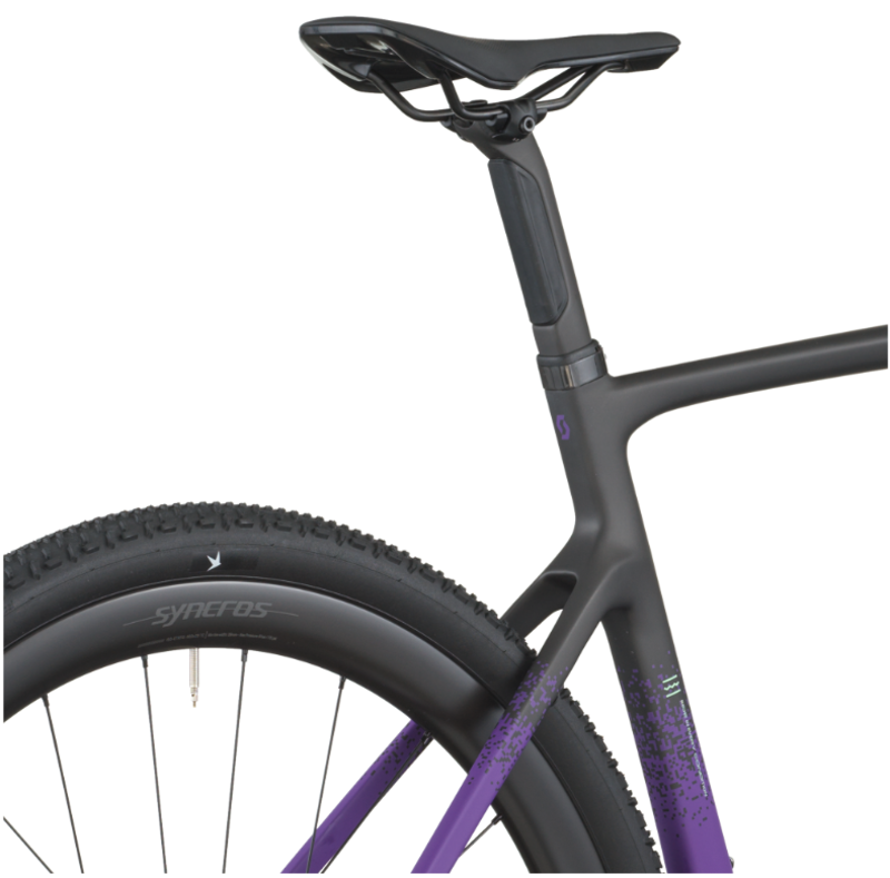 Scott Addict 20 Gravel Bike in Carbon Black/Indigo Purple-5