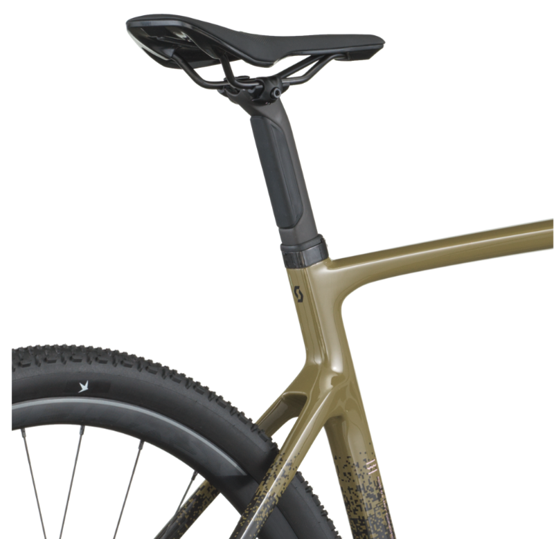 Scott Addict Gravel 40 Gravel Bike in Kaki Green/Carbon Black-5