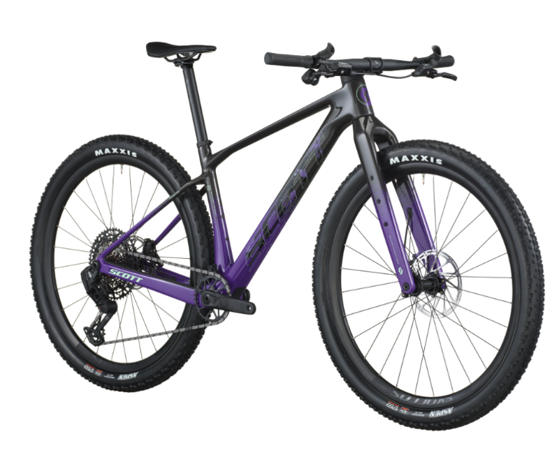 Scott Scale 10 Gravel Bike in Carbon Black/Indigo Purple-1