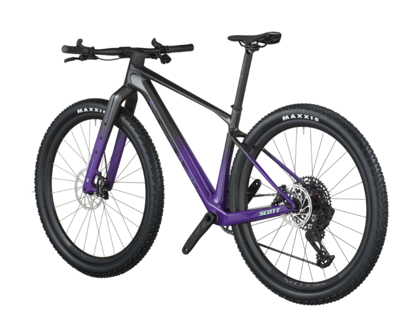 Scott Scale 10 Gravel Bike in Carbon Black/Indigo Purple-2