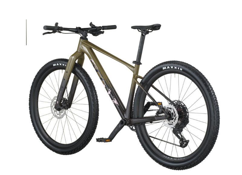 Scott Scale 20 Gravel Bike in Kaki Green/Carbon Black-2