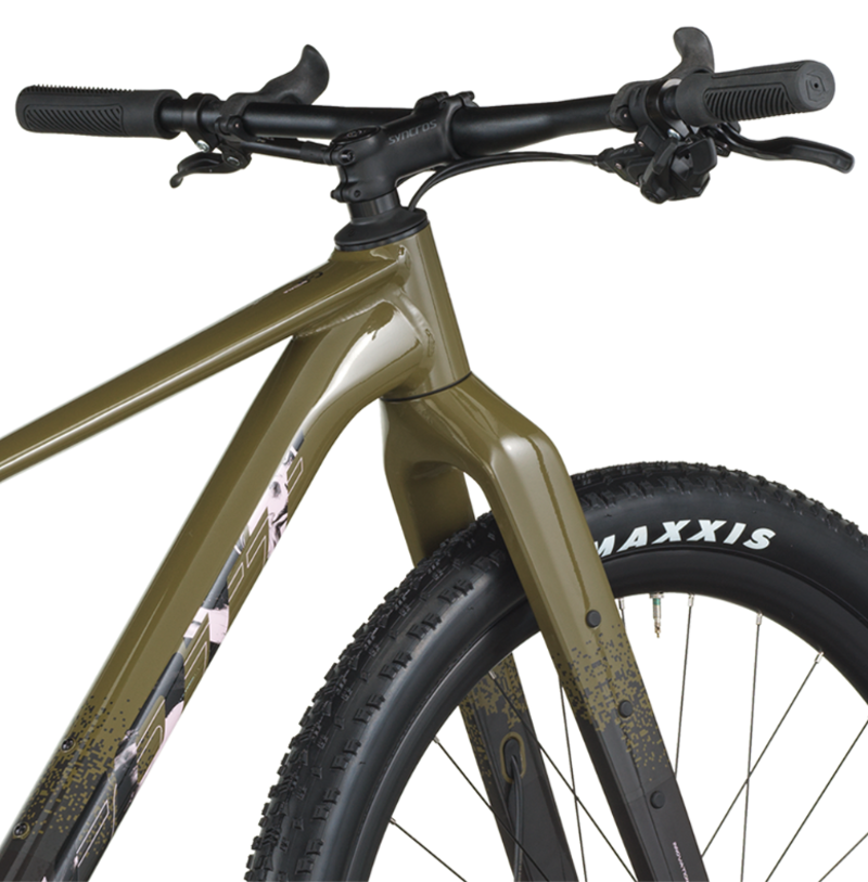 Scott Scale 20 Gravel Bike in Kaki Green/Carbon Black-3