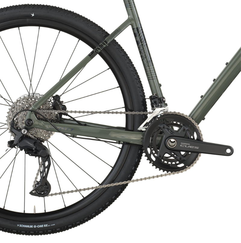 Bike Speedster 20 Gravel Bike in Wenge Green-3