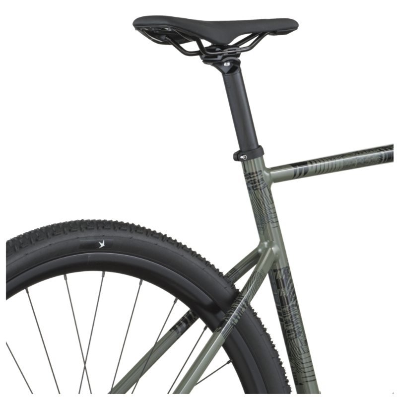 Bike Speedster 20 Gravel Bike in Wenge Green-5