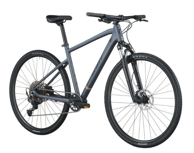 Scott Sub Cross 20 Hybrid Bike in Fjord Grey-1