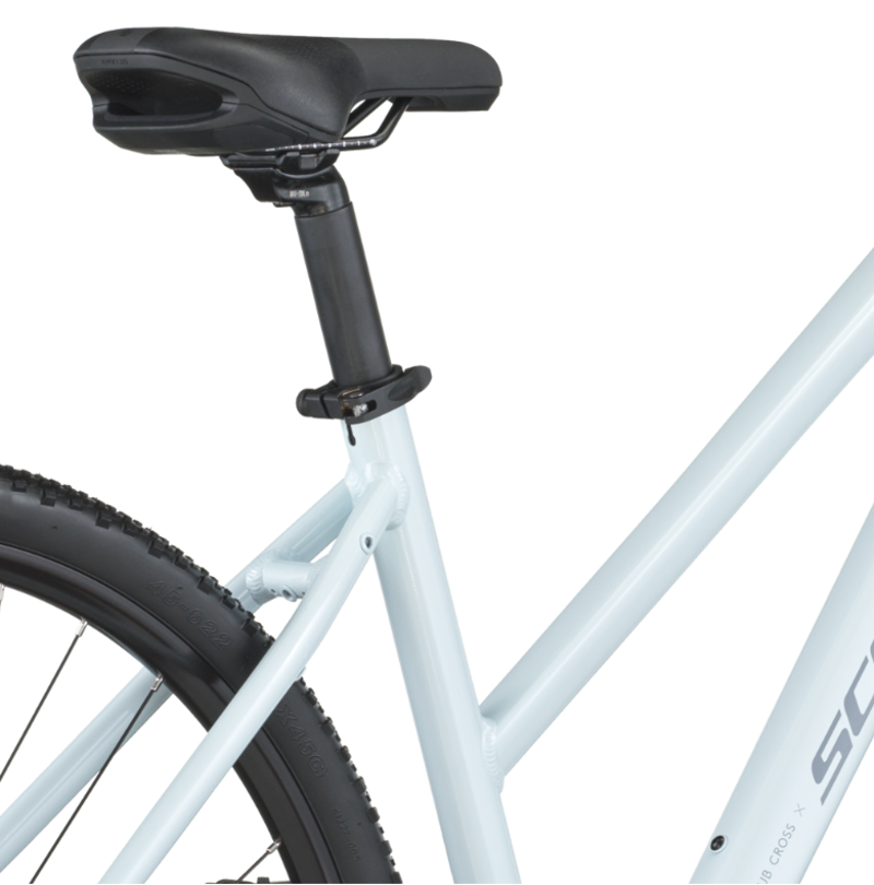 Scott Sub Cross 20 Hybrid Bike in Cumulus White-5