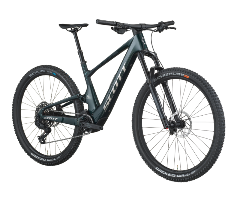 Scott Lumen 920 eMountain Bike in Twinkle Green-1
