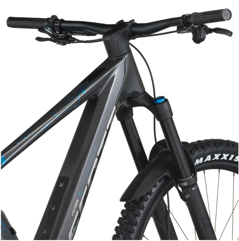 Scott Voltage 910 eMountain Bike in Carbon Black-3