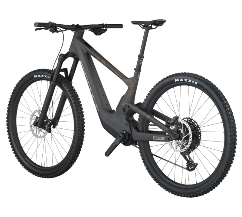 Scott Voltage 920 eHybrid Bike in Carbon Black/Crackle Bronze-2