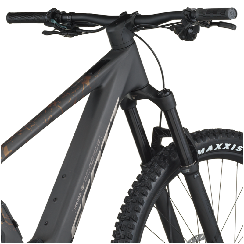 Scott Voltage 920 eHybrid Bike in Carbon Black/Crackle Bronze-3