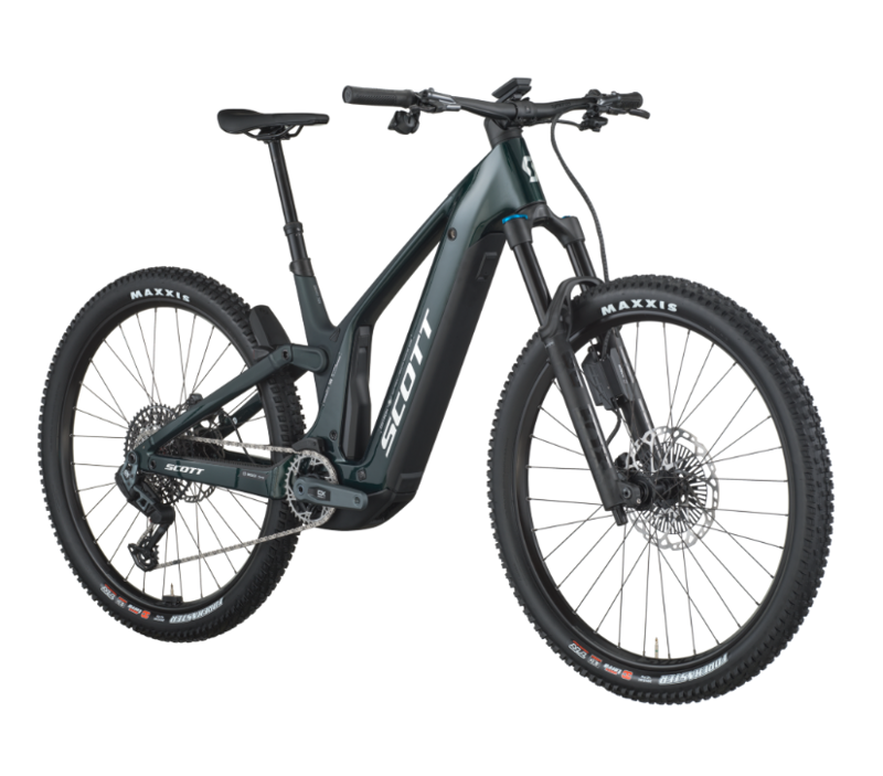 Scott Patron 900 eMountain Bike in Twinkle Green-1