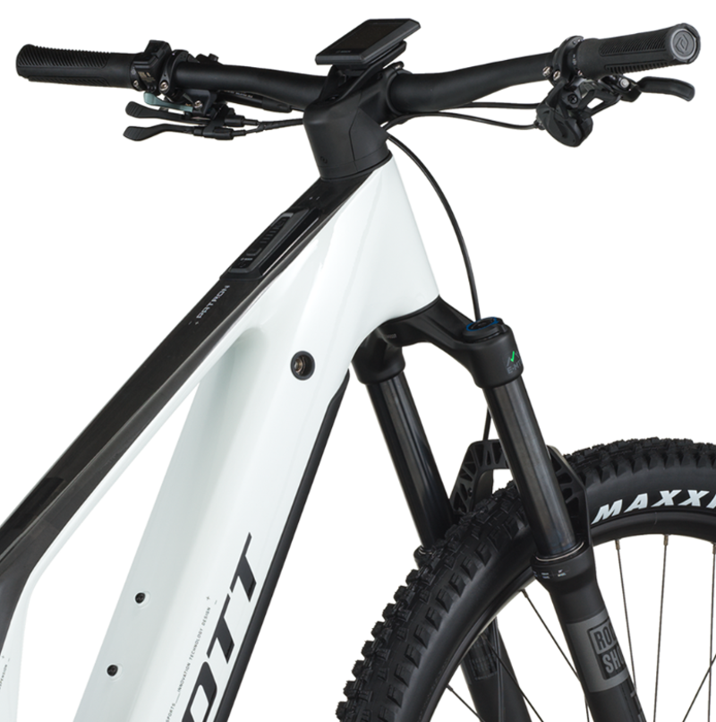 Scott Patron 920 eMountain Bike in Carbon Black/Pastel White-3