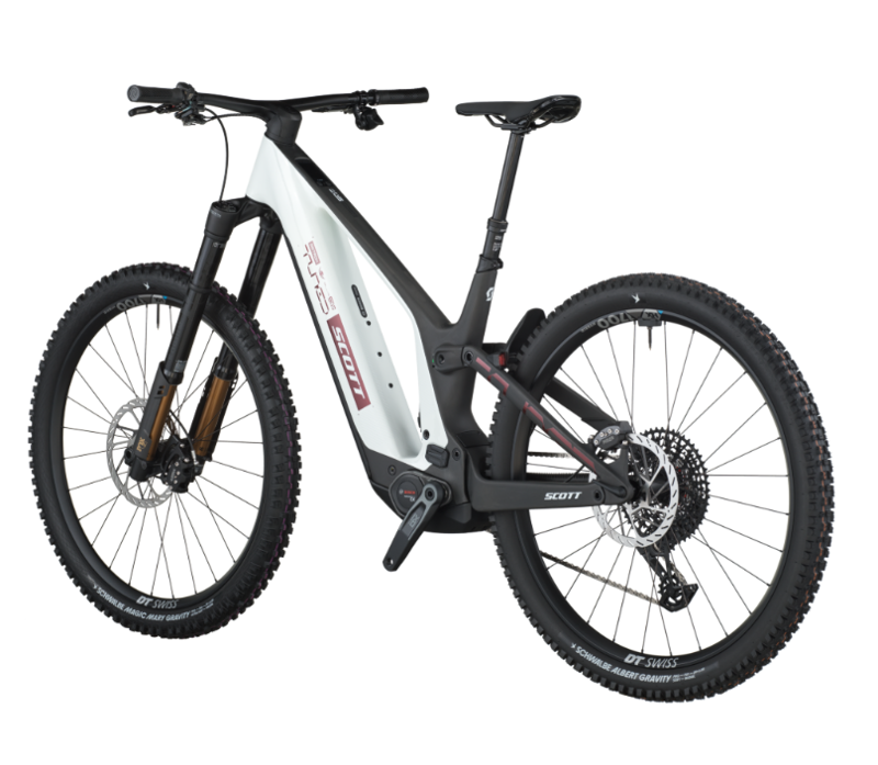 Scott Patron ST 900 Tuned eMountain Bike in Carbon Black/Pastel White-2