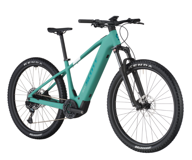 Scott Aspect eRIDE 910 E-MTB in Aventurine Green-1