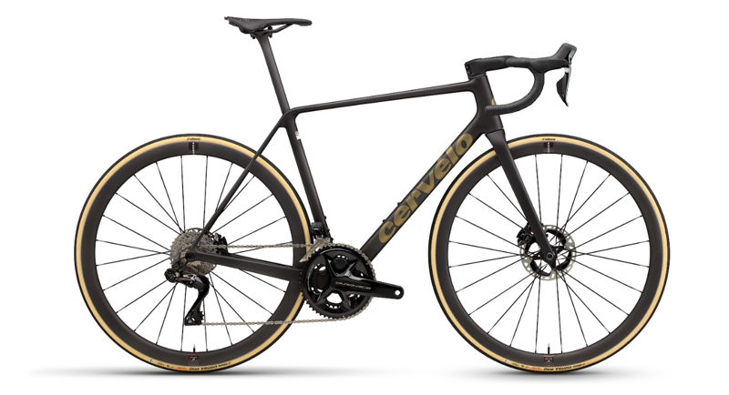 2026 Cervelo R5 Dura-Ace Di2 Road bike Black/Bronze-1