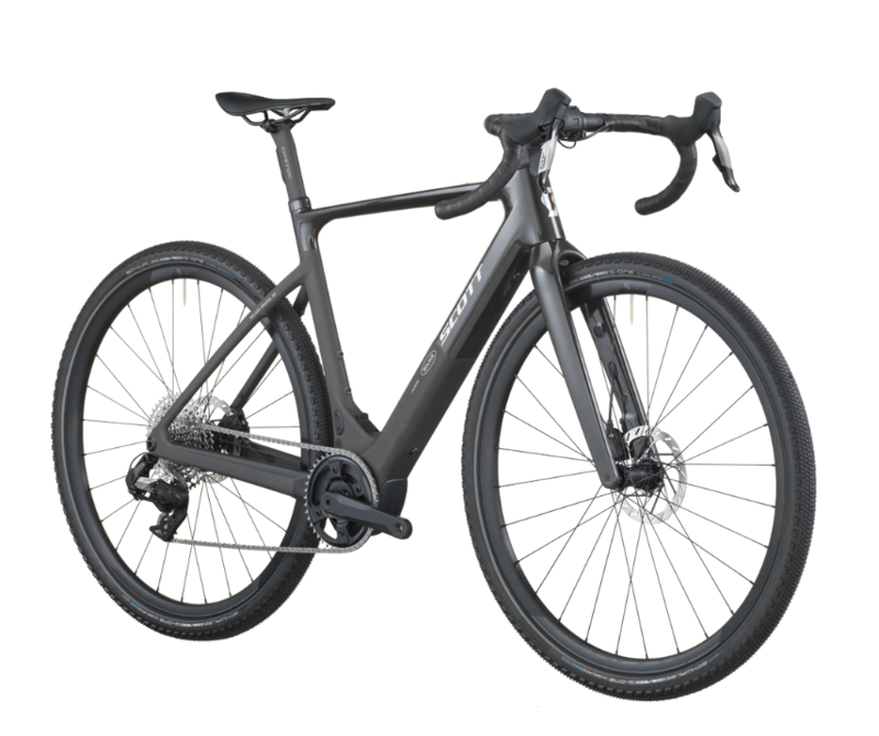 SCOTT Solace Gravel 30 Bike Carbon black-1