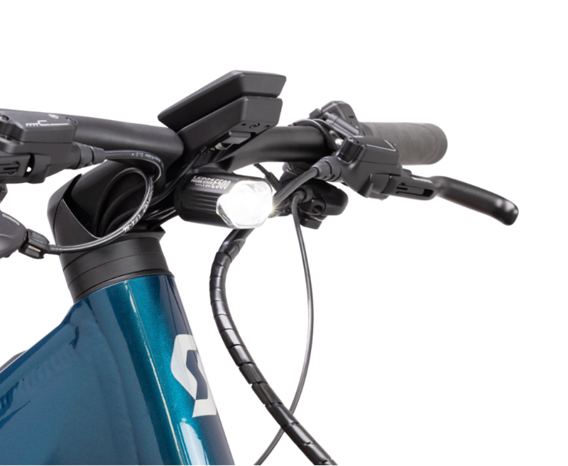 Scott Axis FS 10 E-Bike in Martin Green-3