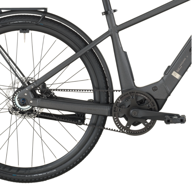 Scott Passage 10 Belt eHybrid Bike in Midnight Grey-3