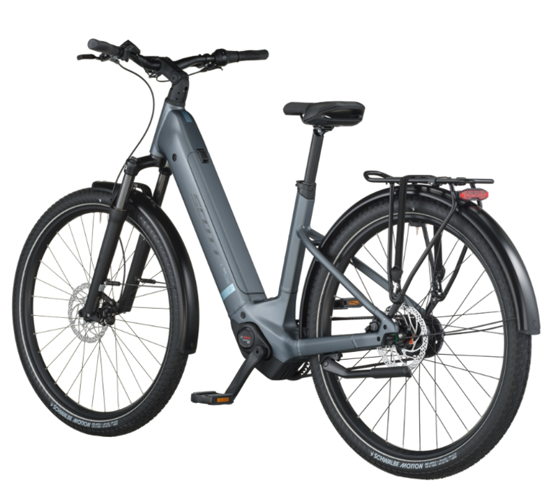 Scott Sub Tour 20 Wave eHybrid Bike in Smoke Grey-2