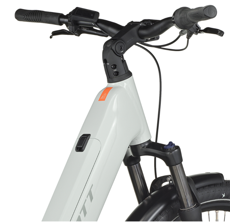Scott Sub Tour 20 Wave eHybrid Bike in Classic Grey-4