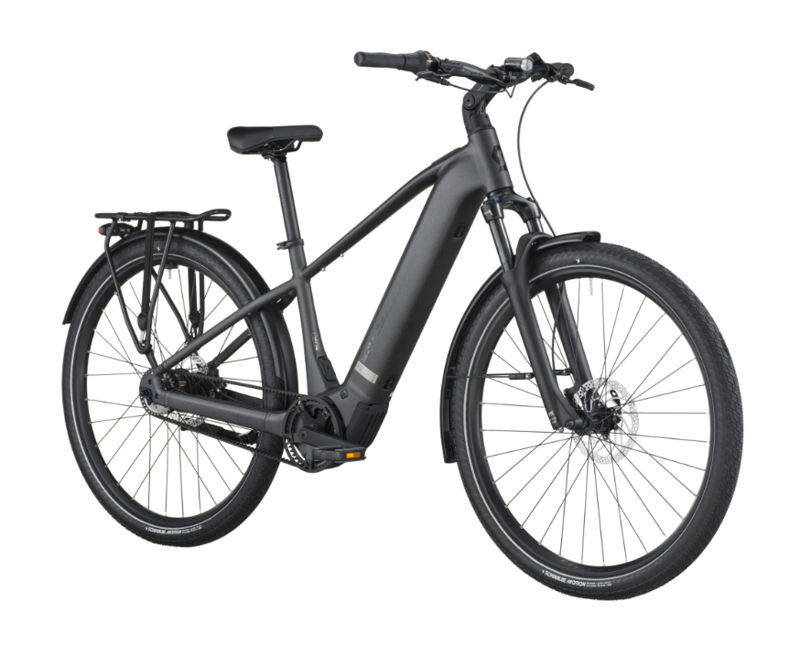 Scott Sub Tour 30 eHybrid Bike in Midnight Grey-1