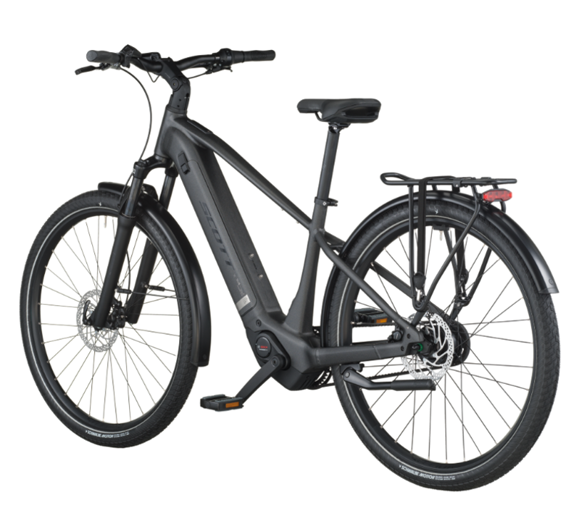 Scott Sub Tour 30 eHybrid Bike in Midnight Grey-2