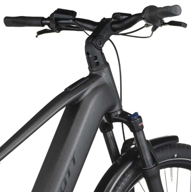 Scott Sub Tour 30 eHybrid Bike in Midnight Grey-3