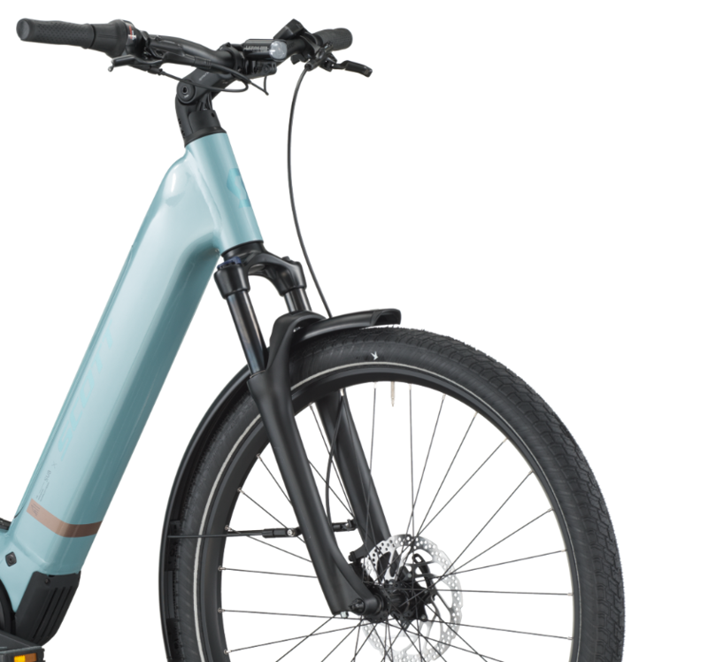 Scott Sub Tour 30 Wave eHybrid Bike in Sterling Blue-4