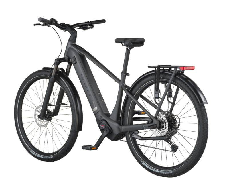 Scott Sub Sport 10 eHybrid Bike in Midnight Grey-2
