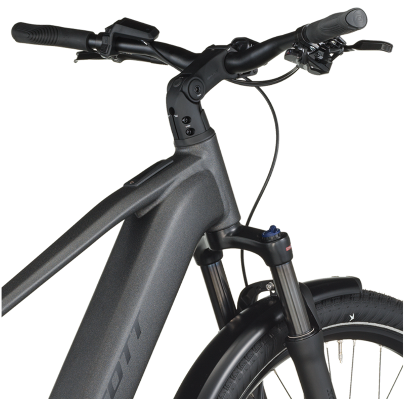 Scott Sub Sport 10 eHybrid Bike in Midnight Grey-3