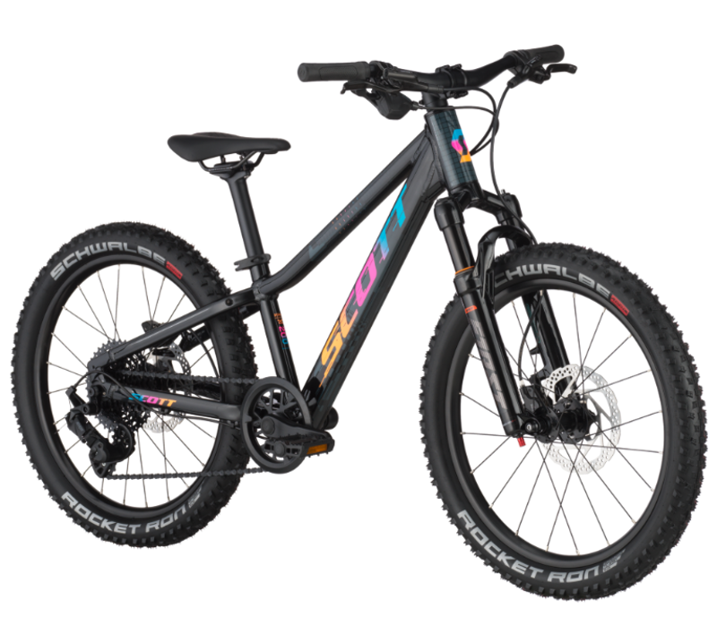 Scott Scale RC 200 Kids Bike In Black-1