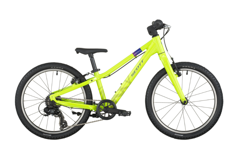 Scott Contrail 200 Kids Bike In Sulphur Green