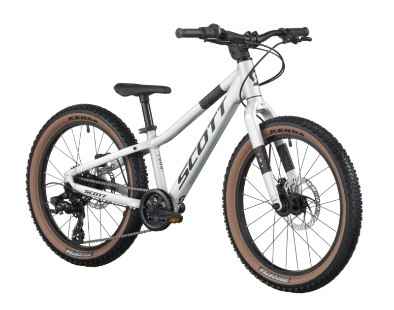 Scott Scale 200 Kids Bike in Alloy Silver-1