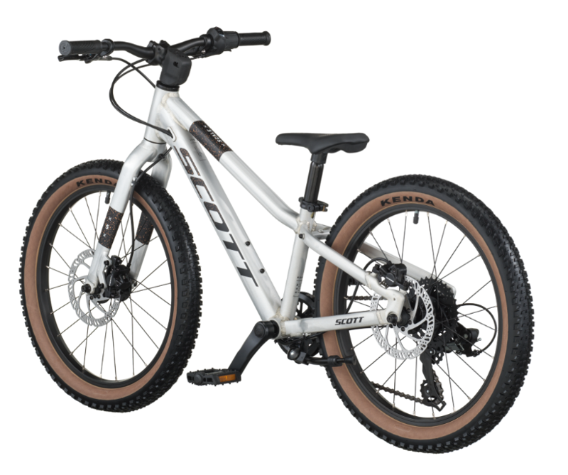 Scott Scale 200 Kids Bike in Alloy Silver-2