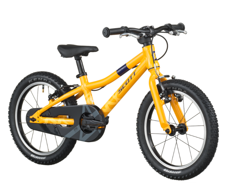 Scott Contrail 160 Kids Bike in Mimosa Yellow-1