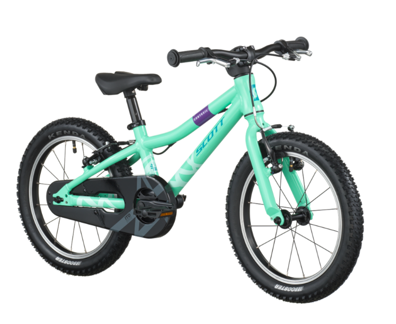 Scott Contrail 160 Kids Bike in Spring Green-1