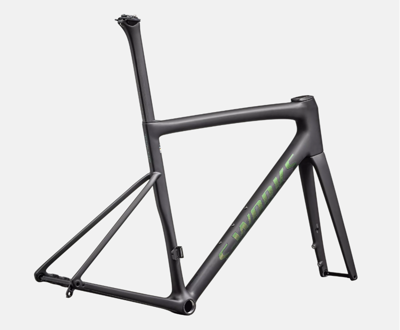 Specialized S-Works Tarmac SL8 Frameset Carbon Rtp/ Silver To Green-2